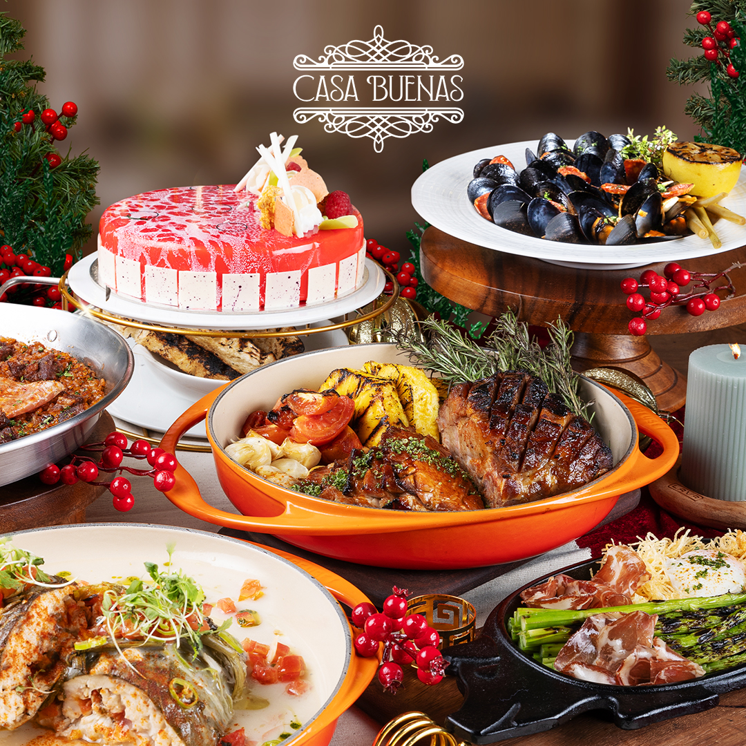 菲律宾餐厅 圣诞家庭套装