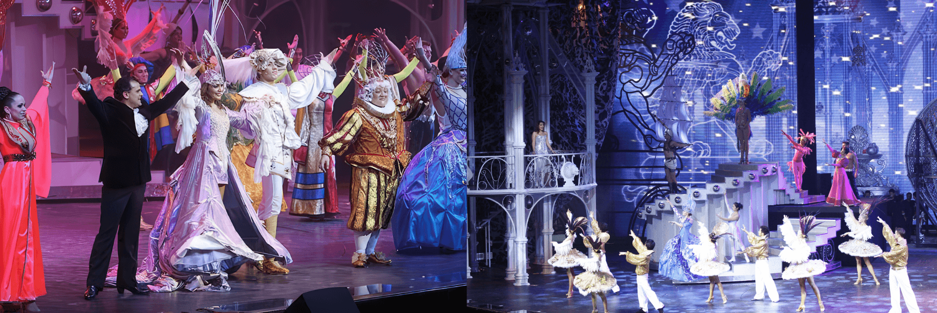 《Kaos》（2010–2011）是新落成的NPAT剧院的首部制作，展现了菲律宾音乐剧的宏大格局与远大抱负。